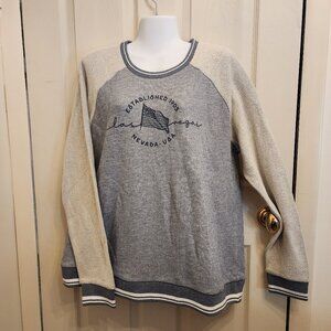 womans las vegas light weight sweatshirt